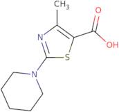 4-Methyl-2-piperidin-1-yl-1,3-thiazole-5-carboxylic acid