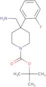 tert-Butyl 4-(aminomethyl)-4-(2-fluorophenyl)piperidine-1-carboxylate