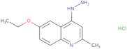 6-Ethoxy-4-hydrazino-2-methylquinoline hydrochloride