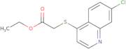 Ethyl [(7-chloroquinolin-4-yl)thio]acetate