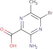 3-Amino-5-bromo-6-methylpyrazine-2-carboxylic acid