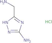 5-(Aminomethyl)-1H-1,2,4-triazol-3-amine hydrochloride