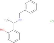 2-(1-(BENZYLAMINO)ETHYL)PHENOL HCL