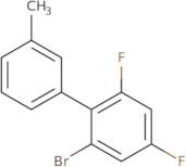 2-Bromo-4,6-difluoro-3'-methyl-1,1'-biphenyl