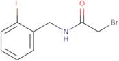 2-Bromo-N-[(2-fluorophenyl)methyl]acetamide