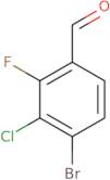 4-bromo-3-chloro-2-fluorobenzaldehyde