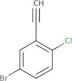4-Bromo-1-chloro-2-ethynylbenzene