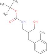 tert-Butyl N-{3-hydroxy-2-[(2-methylphenyl)methyl]propyl}carbamate
