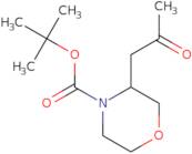 tert-Butyl 3-(2-oxopropyl)morpholine-4-carboxylate
