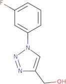 [1-(3-Fluorophenyl)-1H-1,2,3-triazol-4-yl]methanol