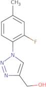 [1-(2-Fluoro-4-methylphenyl)-1H-1,2,3-triazol-4-yl]methanol
