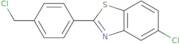 5-Chloro-2-[4-(chloromethyl)phenyl]-1,3-benzothiazole