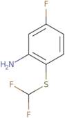 2-[(Difluoromethyl)sulfanyl]-5-fluoroaniline