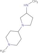 N-Methyl-1-(1-methylpiperidin-4-yl)pyrrolidin-3-amine