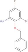 2-(Benzyloxy)-3-bromo-5-fluoroaniline