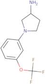 1-[3-(Trifluoromethoxy)phenyl]pyrrolidin-3-amine