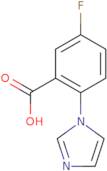 5-Fluoro-2-(1H-imidazol-1-yl)benzoic acid