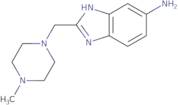 2-[(4-Methylpiperazin-1-yl)methyl]-1H-1,3-benzodiazol-6-amine