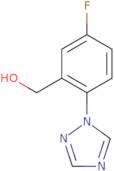 [5-Fluoro-2-(1H-1,2,4-triazol-1-yl)phenyl]methanol