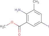 2-Amino-5-iodo-3-methylbenzoic acid methyl ester