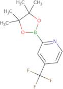 2-(4,4,5,5-Tetramethyl-1,3,2-dioxaborolan-2-yl)-4-(trifluoromethyl)pyridine