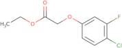 2-(4-Chloro-3-fluorophenoxy)-acetic acid, ethyl ester