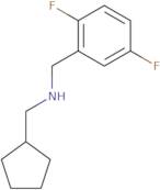 (Cyclopentylmethyl)[(2,5-difluorophenyl)methyl]amine