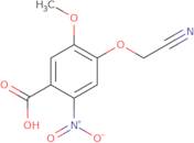 4-(Cyanomethoxy)-5-methoxy-2-nitrobenzoic acid