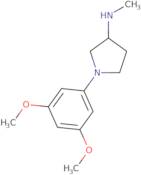 1-(3,5-Dimethoxyphenyl)-N-methylpyrrolidin-3-amine
