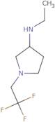 N-Ethyl-1-(2,2,2-trifluoroethyl)pyrrolidin-3-amine