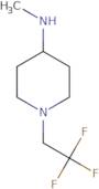 N-Methyl-1-(2,2,2-trifluoroethyl)piperidin-4-amine