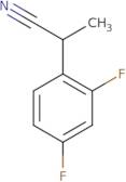 2-(2,4-Difluorophenyl)propanenitrile