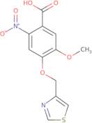 5-Methoxy-2-nitro-4-(1,3-thiazol-4-ylmethoxy)benzoic acid