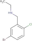 [(5-Bromo-2-chlorophenyl)methyl](ethyl)amine