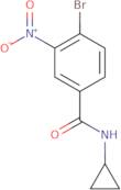 N-Cyclopropyl 4-bromo-3-nitrobenzamide