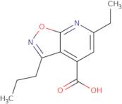 6-Ethyl-3-propyl-[1,2]oxazolo[5,4-b]pyridine-4-carboxylic acid