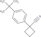1-(4-tert-Butylphenyl)cyclobutane-1-carbonitrile