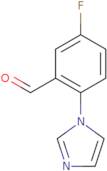 5-Fluoro-2-imidazol-1-ylbenzaldehyde