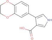 4-(2,3-Dihydro-1,4-benzodioxin-6-yl)-1H-pyrrole-3-carboxylic acid