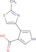 4-(2-Methyl-1,3-thiazol-4-yl)-1H-pyrrole-3-carboxylic acid