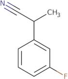 2-(3-Fluorophenyl)propanenitrile