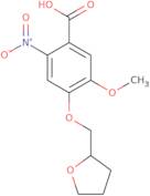 5-Methoxy-2-nitro-4-(oxolan-2-ylmethoxy)benzoic acid