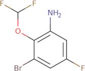 3-Bromo-2-(difluoromethoxy)-5-fluoroaniline