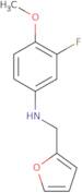 3-Fluoro-N-(furan-2-ylmethyl)-4-methoxyaniline