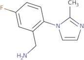 [5-Fluoro-2-(2-methyl-1H-imidazol-1-yl)phenyl]methanamine