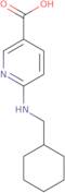 6-[(Cyclohexylmethyl)amino]nicotinic acid