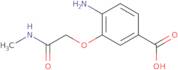 4-Amino-3-[(methylcarbamoyl)methoxy]benzoic acid