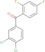 3,4-Dichloro-2',4'-difluorobenzophenone