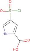 4-(Chlorosulfonyl)-1H-pyrrole-2-carboxylic acid