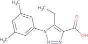 1-(3,5-Dimethylphenyl)-5-ethyl-1H-1,2,3-triazole-4-carboxylic acid